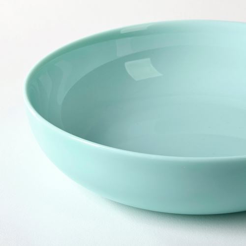 IKEA - VITBLECKA, tabak, turkuaz, 17 cm