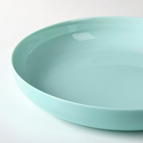 IKEA - VITBLECKA, plate, turquoise, 25 cm