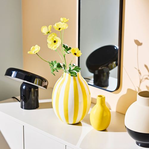 IKEA - SMYCKA, yapay çiçek, sarı, 63 cm