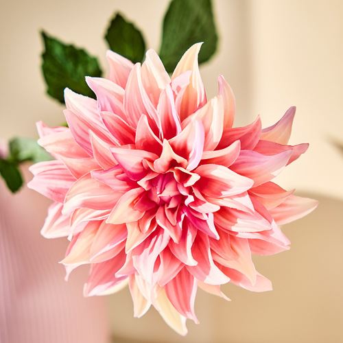 IKEA - SMYCKA, artificial flower, pink, 65 cm
