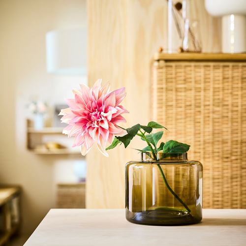 IKEA - SMYCKA, artificial flower, pink, 65 cm