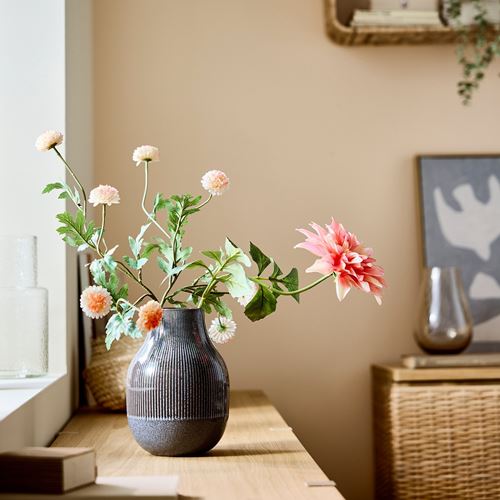 IKEA - SMYCKA, artificial flower, orange, 75 cm