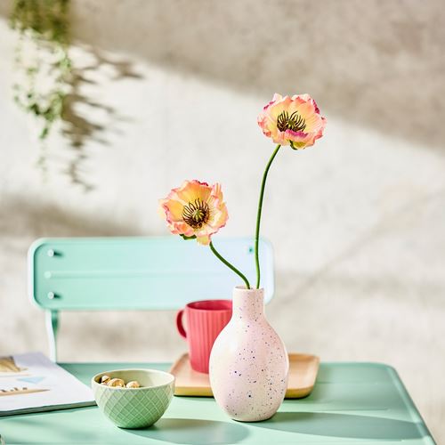 IKEA - SMYCKA, yapay çiçek, pembe, 51 cm