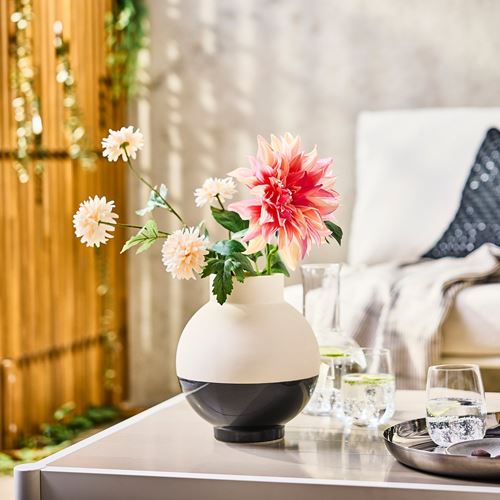 IKEA - SMYCKA, artificial flower, white, 71 cm