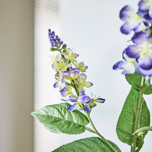 IKEA - SMYCKA, yapay çiçek, mavi, 79 cm