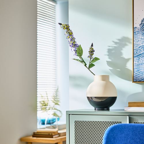 IKEA - SMYCKA, yapay çiçek, mavi, 79 cm