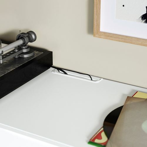 IKEA - BESTA, tv storage unit, white, 360x42x231 cm