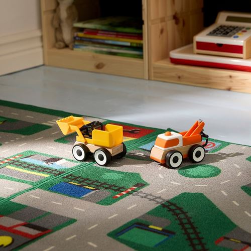 IKEA - LILLABO, çocuk halısı, yeşil, 75x133 cm