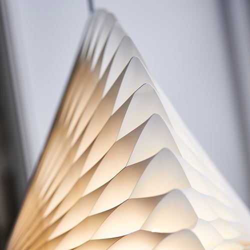 IKEA - STRALA, abajur başlığı, beyaz, 52 cm