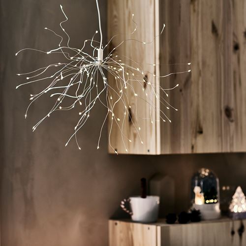 IKEA - STRALA, LED sarkıt lamba, beyaz, 56 cm