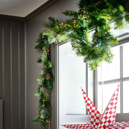 IKEA - STRALA, aydınlatma zinciri, bakır rengi, 3.5 m