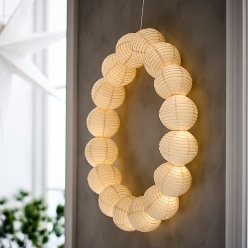 IKEA - STRALA, LED sarkıt lamba, beyaz, 66 cm