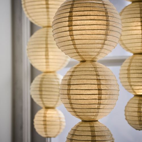 IKEA - STRALA, abajur başlığı, beyaz, 40 cm