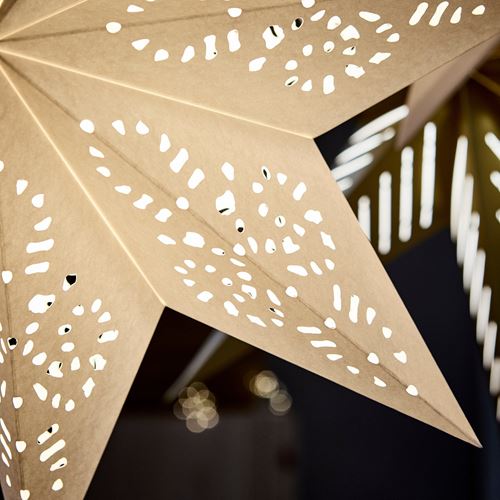 IKEA - STRALA, abajur başlığı, beyaz, 48 cm