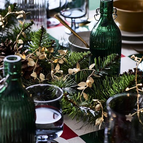 IKEA - STRALA, lighting chain, golden colour, 4.5 m