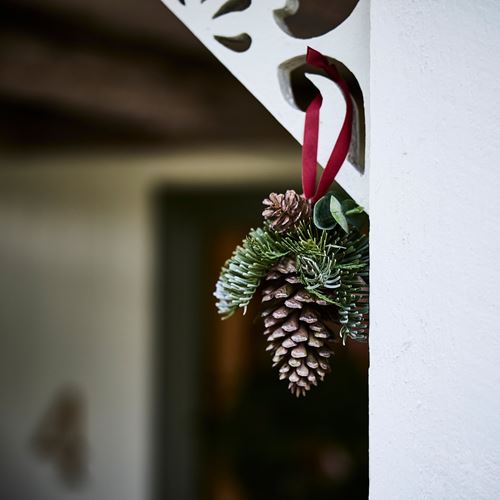 IKEA - VINTERFINT, tree ornament, green, 14 cm