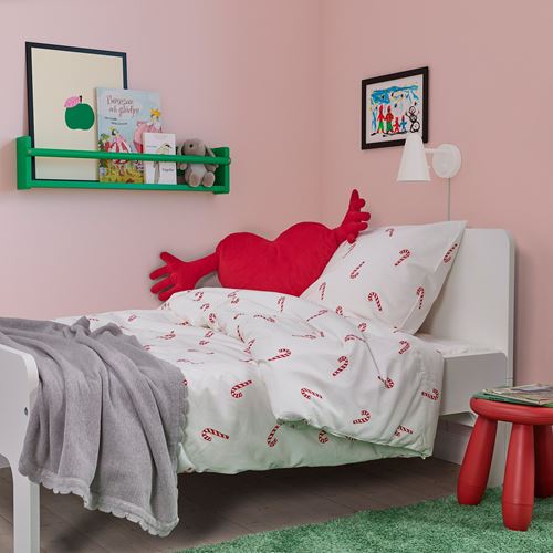 IKEA - LOVSANGARE, çocuk nevresim takımı, 150x200/50x60 cm