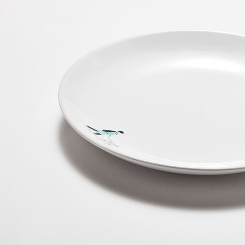 IKEA - SPJUTLILJA, tatlı tabağı seti, desenli, 20 cm