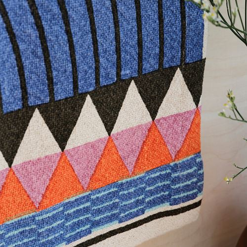 IKEA - OMMJANGE, hanging tapestry, multicolour, 70x105 cm