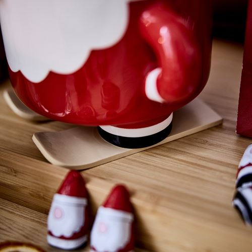 IKEA - VINTERFINT, gıda saklama kabı, Noel baba-kırmızı, 1 lt
