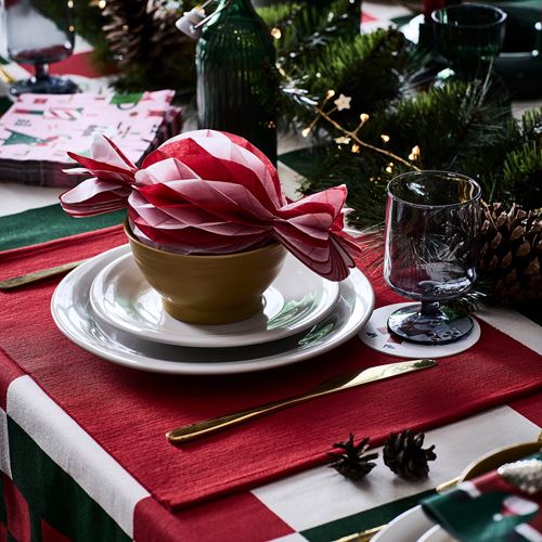 IKEA - VINTERFINT, place mat, red, 45x35 cm