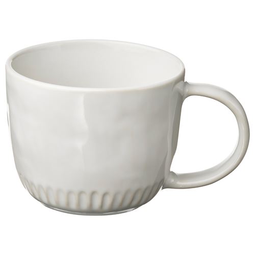 IKEA - PANSARMAL, mug, white, 27 cl