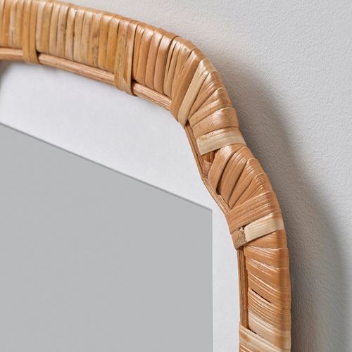 IKEA - TRIVIALSKOG, renkli çerçeve, rattan, 21x30 cm