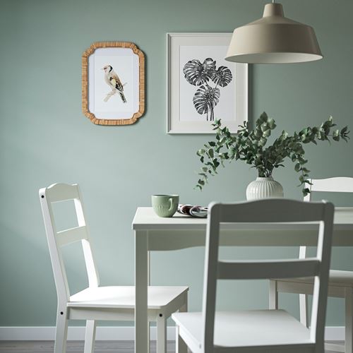 IKEA - TRIVIALSKOG, renkli çerçeve, rattan, 21x30 cm