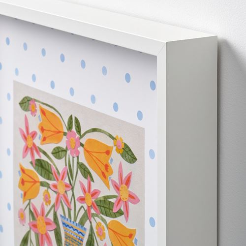 IKEA - SANNAHED, çerçeveli poster, çok renkli, 50x50 cm