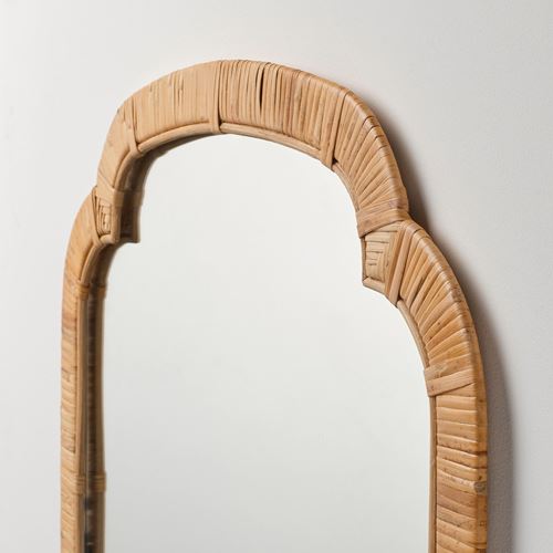 IKEA - KANDLENÖT, mirror, rattan, 60x140 cm