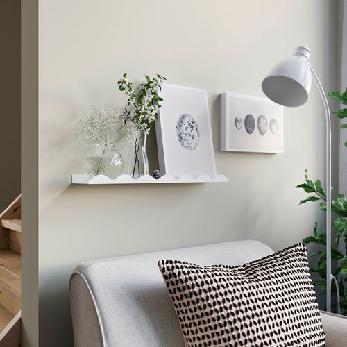 IKEA - DAGGKAPRIFOL, çerçeve rafı, beyaz, 49 cm