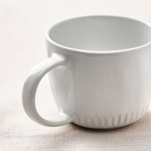 IKEA - PANSARMAL, mug, white, 27 cl