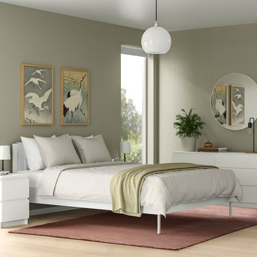 IKEA - STOENSE, large rug, pale pink, 200x300 cm