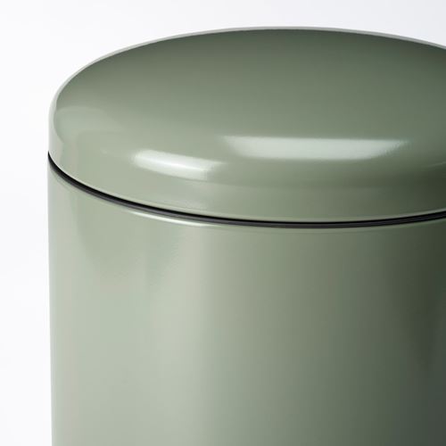 IKEA - GANGSKYFFEL, çöp kutusu, gri-yeşil, 9 lt