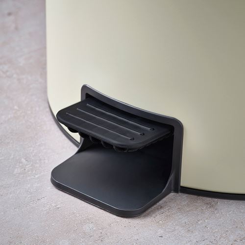 IKEA - STENTRAPPA, waste bin, light grey/beige, 18 l