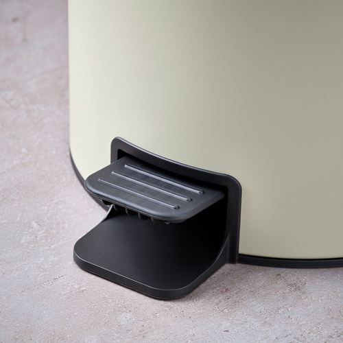 IKEA - STENTRAPPA, waste bin, light grey/beige, 9 l