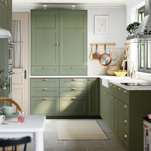 IKEA - ENERYDA, topuz, pirinç rengi, 27 mm