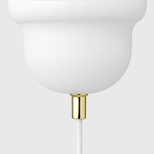 IKEA - SKIVTOFS, pendant lamp, off white, 24 cm
