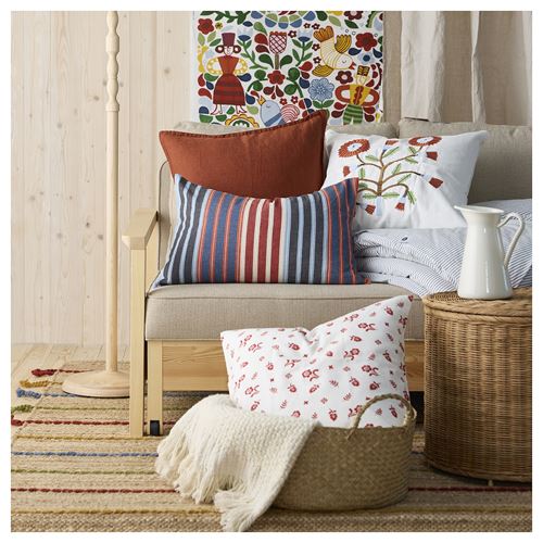 IKEA - RAKLEV, jüt halı, natürel-çok renkli, 170x240 cm