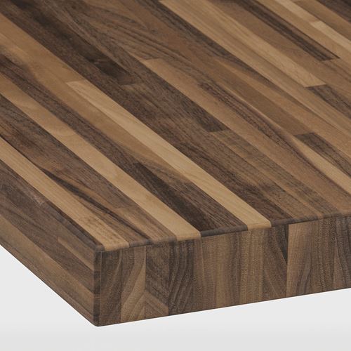 IKEA - PINNARP, worktop, walnut veneer, 246x3,8 cm