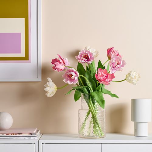 IKEA - SMYCKA, artificial flower, multicolour, 50 cm