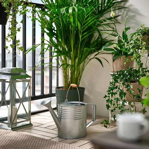 IKEA - KORKGRAN, watering can, galvanised, 5 l
