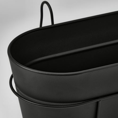 IKEA - VITLÖK, çiçeklik, antrasit, 56x20 cm