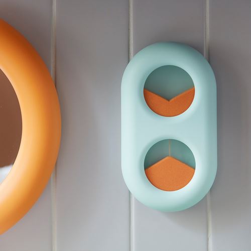 IKEA - HUMLESJÖN, timer with suction cup, turquoise