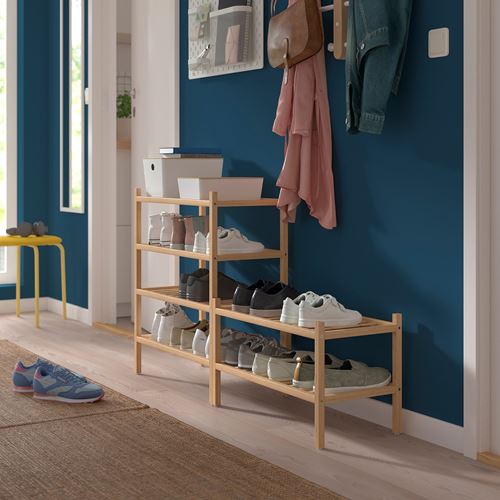 IKEA - VASSKAR, shoe cabinet, bamboo