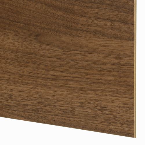 IKEA - MEHAMN, panels for sliding door frame, walnut look–blue, 75x236 cm