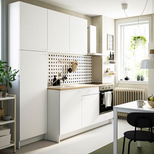 IKEA - KNOXHULT, kitchen storage combination, white, 240x61x220 cm