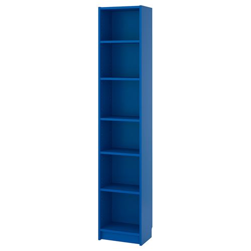 IKEA - BILLY, bookcase, blue, 40x28x202 cm