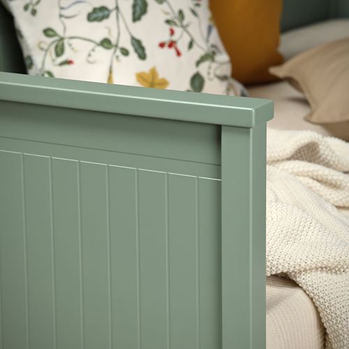 IKEA - HEMNES, day-bed, grey-green, 80x200 cm