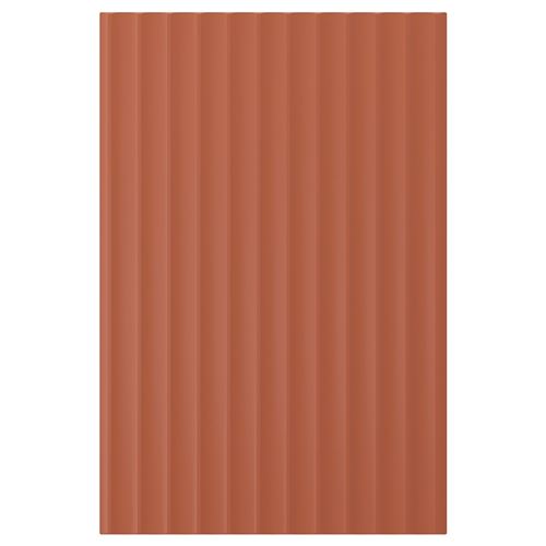 IKEA - TERRSJÖ, door, red-brown wave pattern, 40x60 cm